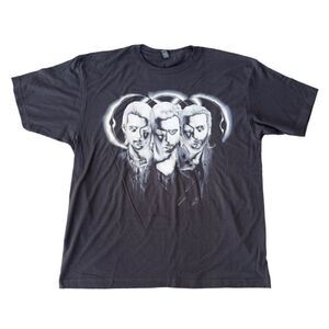 Until One: Swedish House Mafia 2013 Band Graphic T-Shirt Black Men's XL